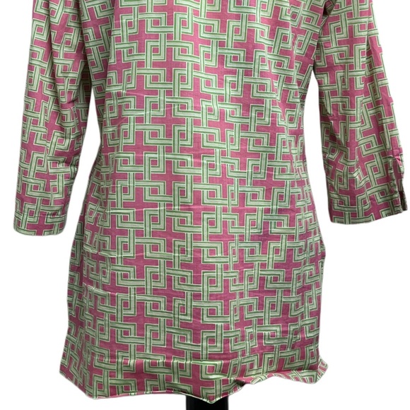 Brooks Brothers 100% Cotton Sz M Preppy Tunic Top - Picture 5 of 11